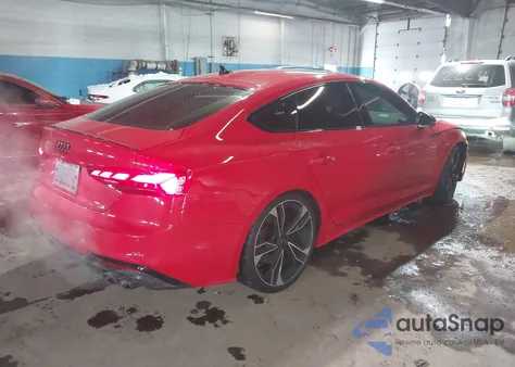 2024 Audi S5 Sportback Premium Plus Tfsi Quattro Tiptronic из США, поврежденный, VIN WAUC4CF54RA122774